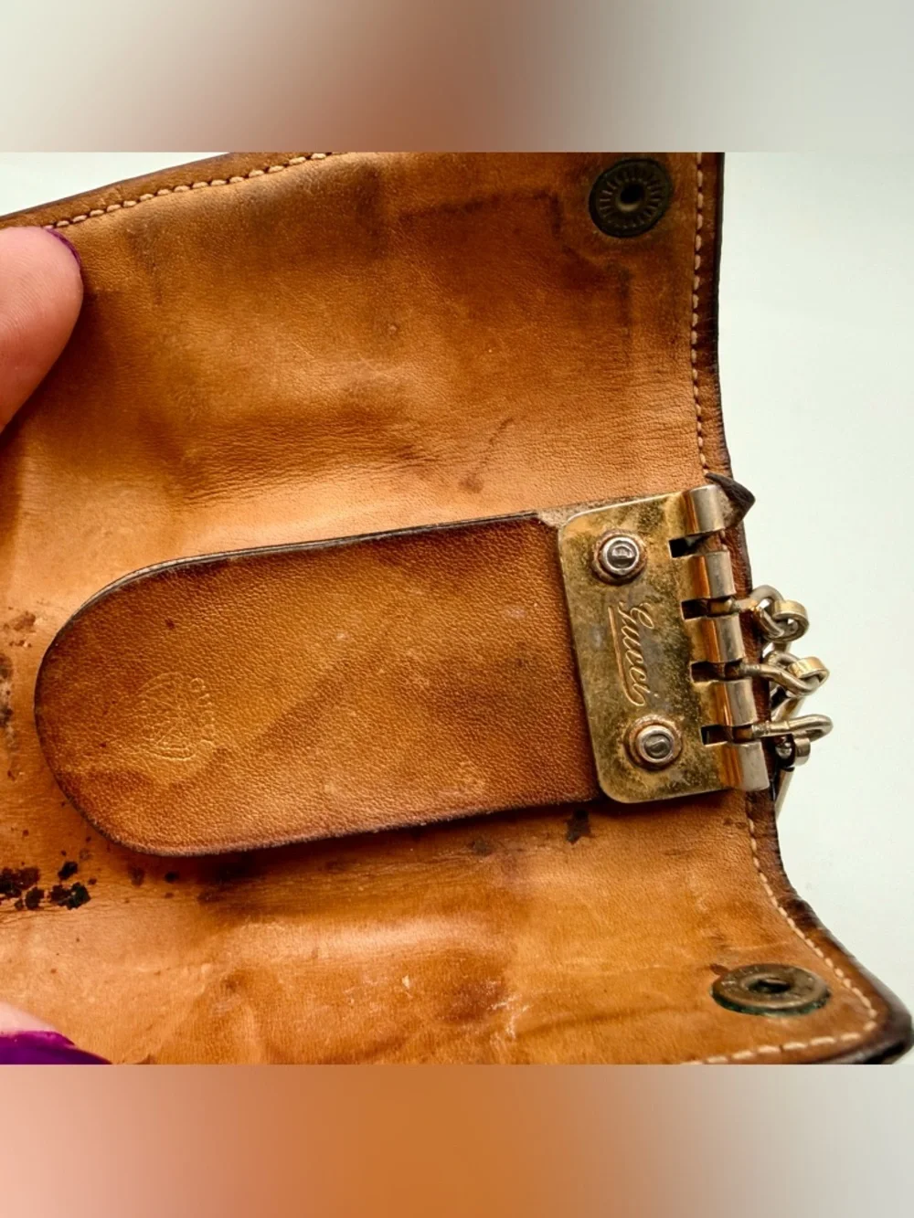 Vintage Gucci ‘80s Key Holder Case